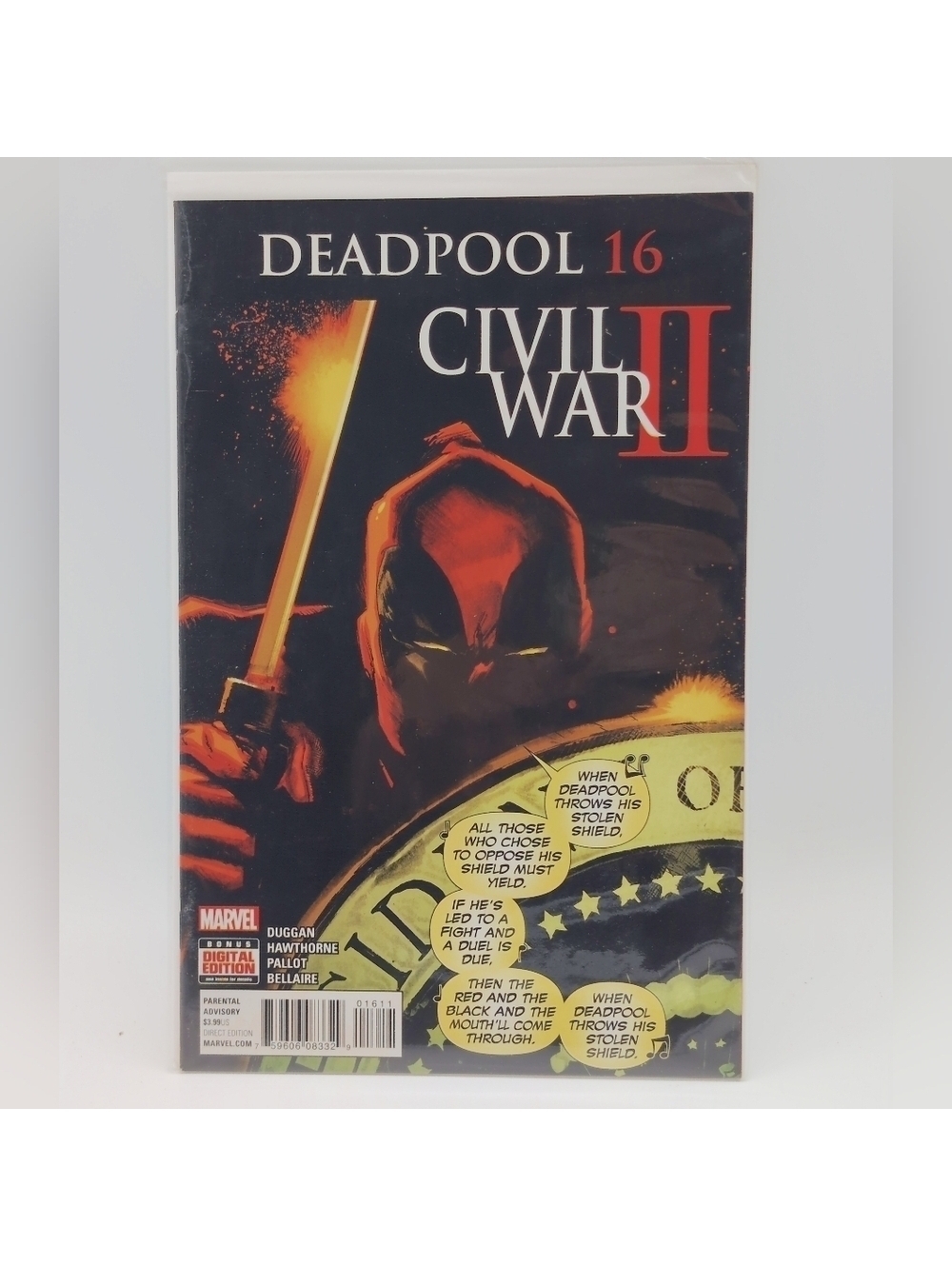 Marvel Deadpool Civil War 2 #16 Comic Book